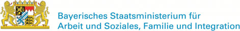 Logo: Bayerisches Staatsministerium für Familie, Arbeit und Soziales